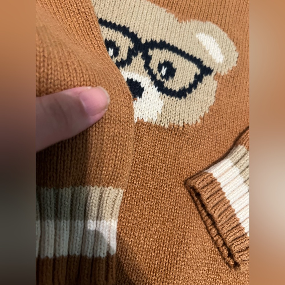 Cat & Jack Bear Sweater 18 months - Picture 2 of 3